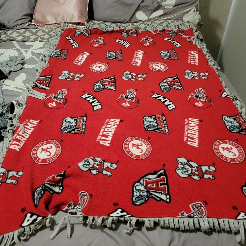 BAMA throw blanket. One of a kind.